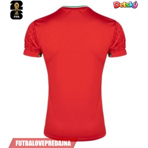 Lacne Dětský Futbalové dres Irán MS 2026 Krátky Rukáv - Preč (+ trenírky)